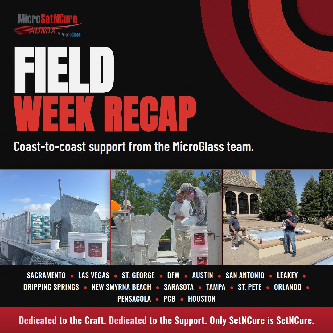 MicroGlass field week recap