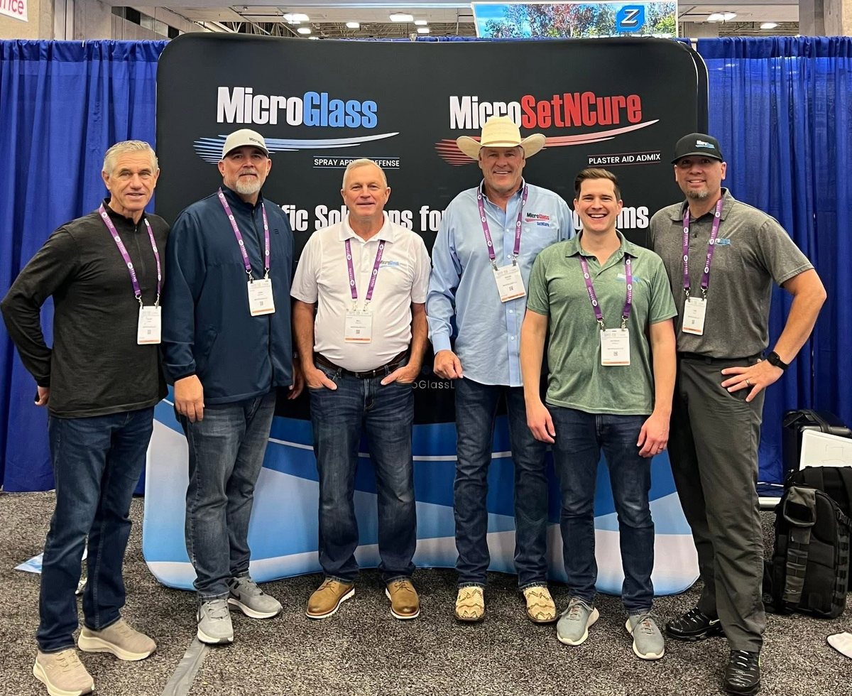 The MicroGlass team in the field