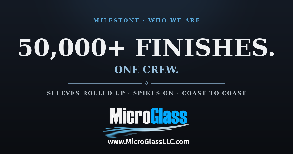 We're MiroGlass. We do things differently.